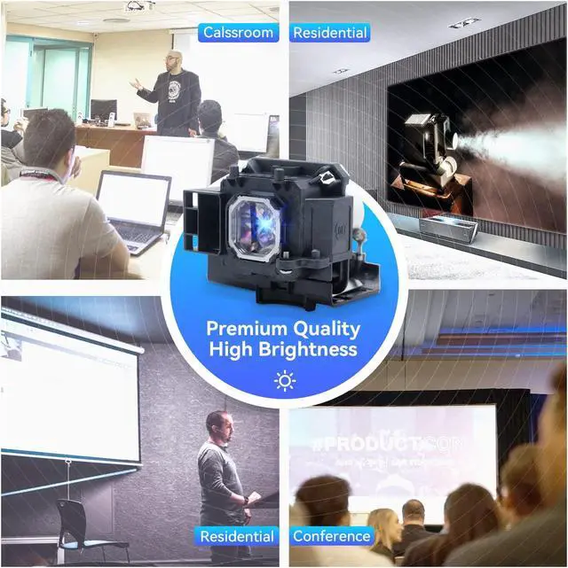 Alt view image 2 of 5 - ZMSTLAMP NP15LP Quality Replacement Projector Lamp Bulb for NEC M260X M260W M300X M300XG M260XS M230X M271W M271X M311X