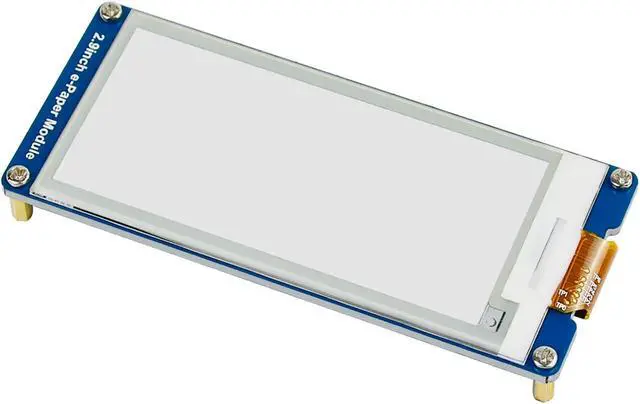 Alt view image 5 of 5 - waveshare 2.9inch E-Ink Display Module 296x128 Pixel White,Black Two-Color 3.3V/5V E-Paper Screen LCD Support Partial Refresh SPI Interface for Raspberry/Jetson Nano/Ard/Nucleo