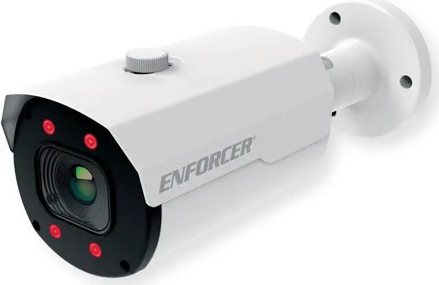 Main image of Seco-Larm EV-N1506-NW4WQ Enforcer Motorized Bullet Camera; 1/2.7" 5MP CMOS Sensor; 2880x1620 Max Resolution; 30FPS at 5MP; Triple Stream Encoding; ICR Sensitivity Adjustment; 3DNR; WDR