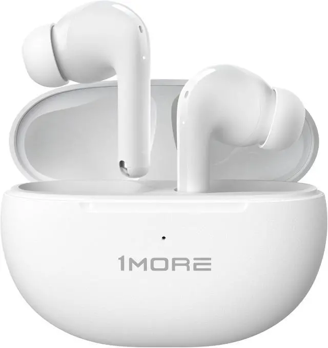 Main image of 1MORE True Wireless Earbuds - Q20 Bluetooth Headphone Earbuds 30H Playback, Earphones with ANC, IPX4, Low-Latency Gaming Mode, in-Ear Earbuds with 4 Mic for Smart Phone Laptop TV Sports (White)