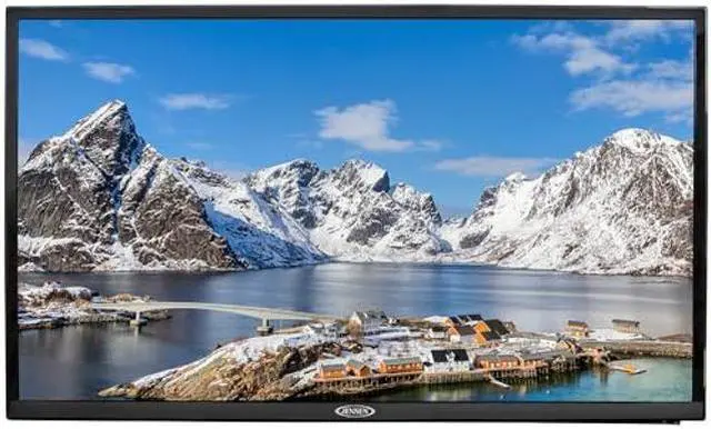 Alt view image 2 of 3 - Jensen JTV3223DCS 32" Wall Mount Smart TV, Black; 12VDC; 45W; 1366 x 768 Max Resolution; TFT LED Panel; 4000:1 Contrast Ratio; 2X HDMI Ports; 2X USB Ports