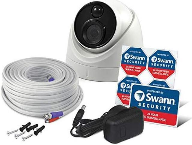 Alt view image 4 of 4 - Swann PIR Dome Security Camera, 4K Ultra HD Surveillance Cam w/Night Vision, Indoor/Outdoor, Heat & Motion Sensing, Add to DVR, SWPRO-4KMSD