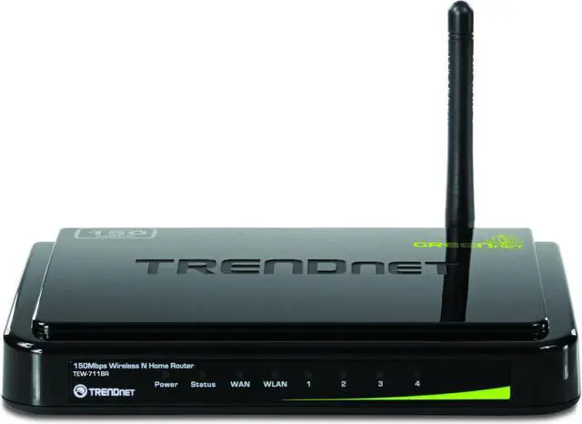 Alt view image 2 of 5 - TRENDnet Wireless N 150 Mbps Home Router, TEW-711BR