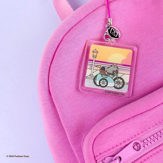 Alt view image 4 of 5 - Pusheen & Stormy AirPods Pro Case + Pusheen Summer Charm Keychain