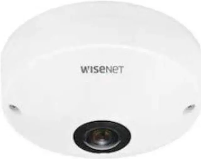 Main image of Hanwha Techwin QNF-8010 Q Series 6 MP Sensor 360deg Indoor Fisheye Network Camera with Lens 1.14mm (187degX187deg), RJ45 Connection