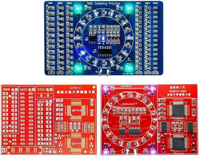 Main image of Gikfun DIY SMD SMT Welding Practice Soldering Skill Training Board