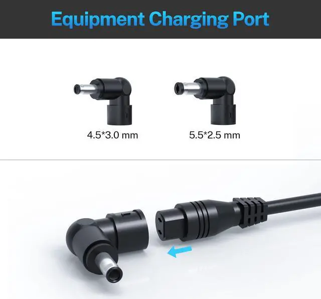 Alt view image 2 of 5 - 180W AC Charger Fit for MSI GF63 GF75 GS65 GS66 GF62 GF72 GF65 GS63 GS73 GS40 GS43 GS75 GE72 GE70 GE62 GL62 M VR MVR GL72 Apache Stealth Thin Phantom Pro Laptop Supply Adapter Power