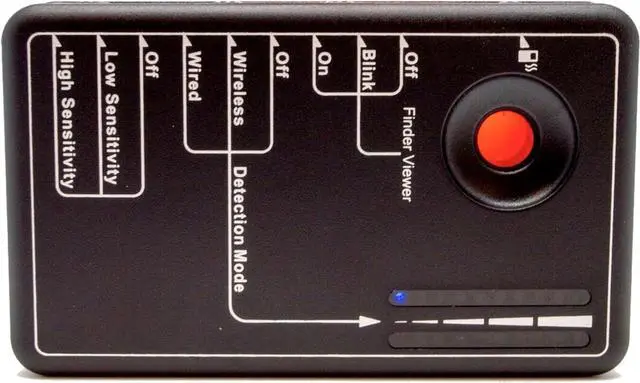 Alt view image 3 of 5 - KJB RD-30 LawMate Pocket RF Detector, 3 Modes of Detections, Quickly Finds Hidden Cameras Using The Hidden Camrea Lens Finder, Can Detected Wired Cameras, Low and High Sensitivity