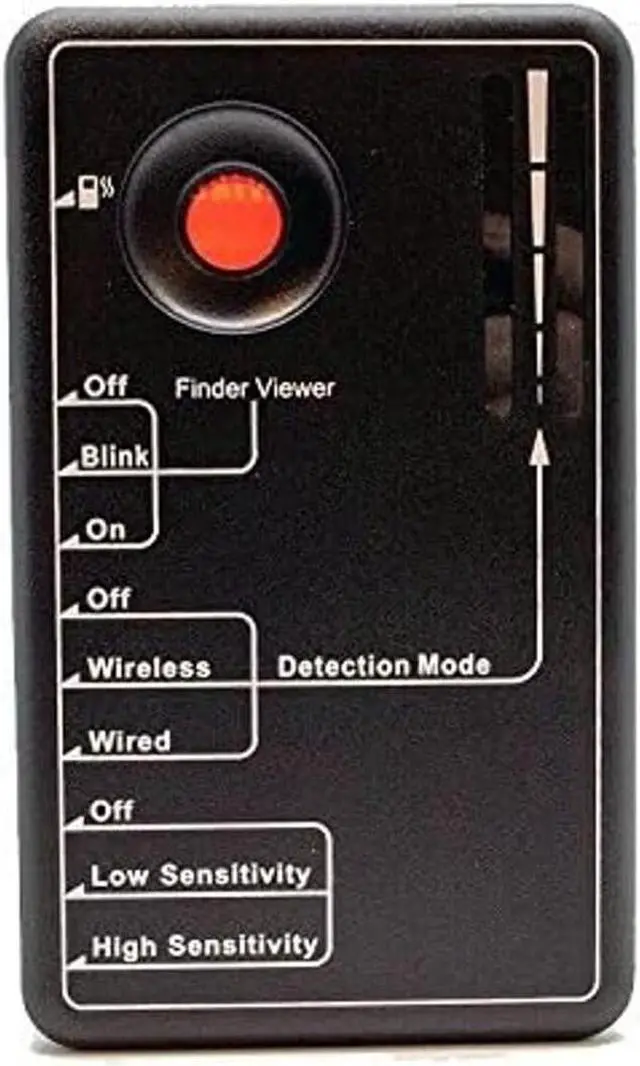 Alt view image 5 of 5 - KJB RD-30 LawMate Pocket RF Detector, 3 Modes of Detections, Quickly Finds Hidden Cameras Using The Hidden Camrea Lens Finder, Can Detected Wired Cameras, Low and High Sensitivity