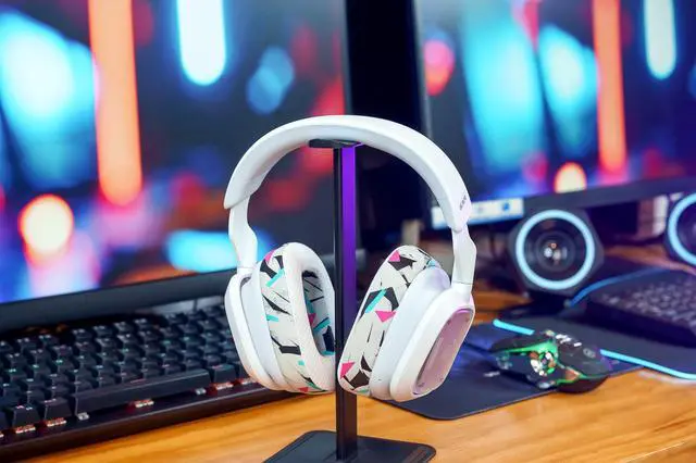 Alt view image 3 of 5 - WC Freeze A30 - Cooling Gel Earpads Compatible with Logitech Astro A30 Headphones by Wicked Cushions - Elevate Comfort, Durability, Thickness & Sound Isolation for Epic Gaming Sessions | 90's White