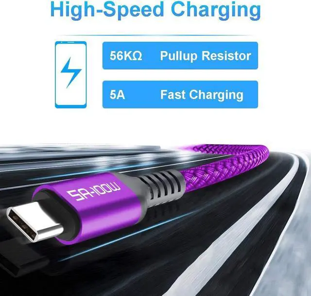 Alt view image 2 of 5 - Elebase 3Pack USB C to Type C 100W Cable 3Pack 3.3/6.6/10ft and 4 Pack USB to USB C Adapter for MacBook Pro,iPhone 15,iPad 10 Air 4 5 Mini 6 6th,Samsung Galaxy Note S21 S22 S23,A72 A73,Tab S8