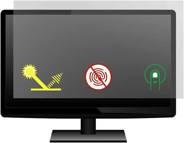 Main image of Anti-Glare and Anti Finger Print Screen Protector (3 Pack) for 23 Inches Widescreen Desktop Monitor