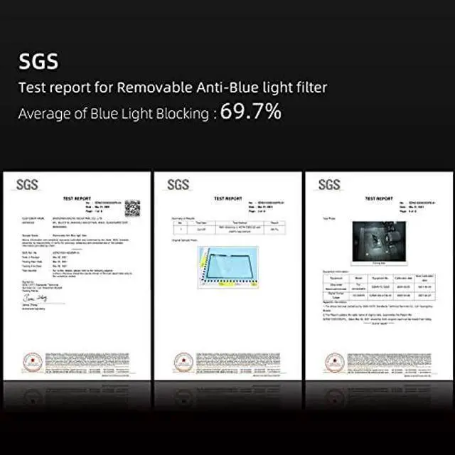 Alt view image 3 of 5 - FILMEXT Macbook Pro 16 inch Screen Protector M3 2023,Bubble Free Blue Light Screen Filter for Macbook Pro 16.2" 2023-2021 M3 Pro/Max A2991/M2 A2780/M1 A2485-Eye Protection/Anti-Glare-Matte 1Pack