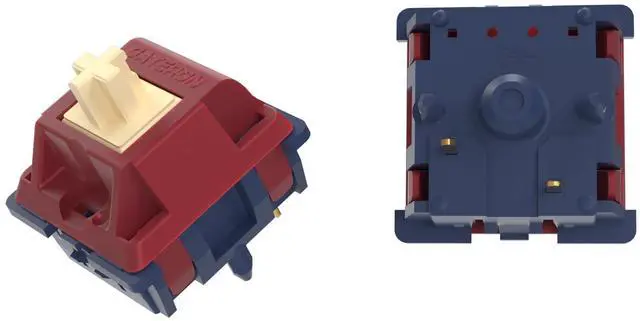 Alt view image 3 of 5 - Gateron Quinn Switches, Tactile 5 Pins 59gf RGB Pre Lubed for for MX Mechanical Keyboard (36PCS)