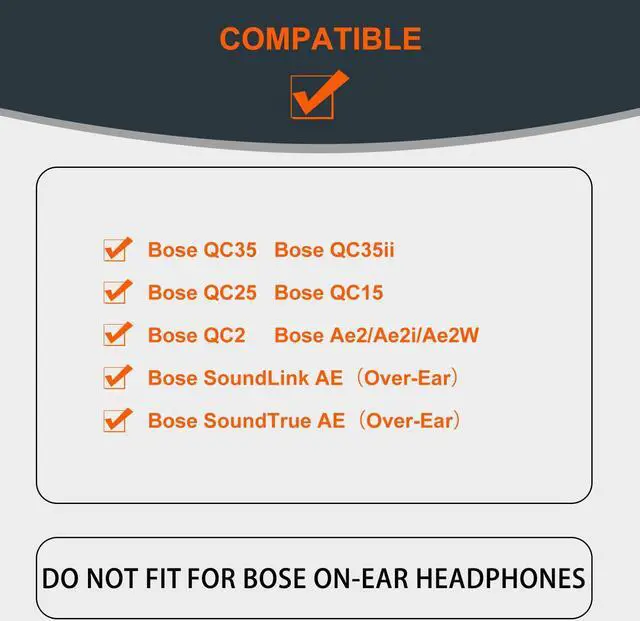 Alt view image 4 of 5 - GEVO Ear Pads Cushions Replacement, Ear Pads for Bose QuietComfort 35 (QC35) and Quiet Comfort 35 II (QC35 II) Over-Ear Headphones & More, Memory Foam & Silver(PU Leather&Cooling-Gel)
