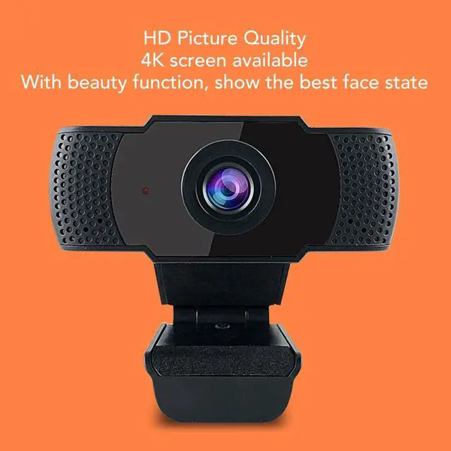 Alt view image 2 of 5 - 4K Webcam with Beauty Function, Plug and Play USB Camera, Variable Focus, for Live Streaming Meetings