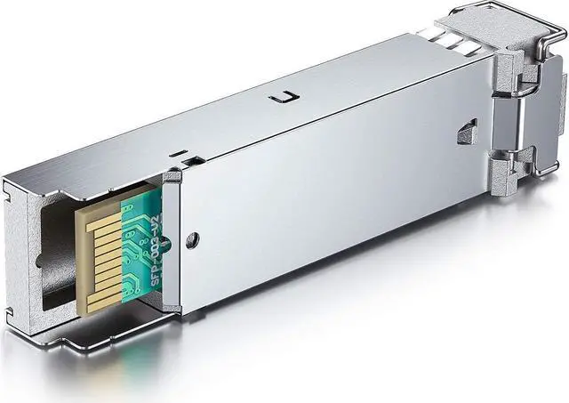 Alt view image 5 of 5 - 2 Pack of SFP Transceiver Multimode Gigabit Mini-GBIC Module Bundle with 1meter OM3 LC to LC Fiber Patch Cable, 1000Base-SX Compatible for Netgear AGM731F and More