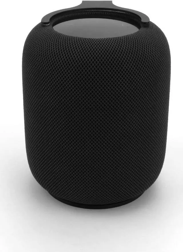 Alt view image 5 of 5 - HUAYUWA Black Adjustable Smart Speaker Wall Mount Hanging Hidden Wall Bracket for HomePod2 Audio