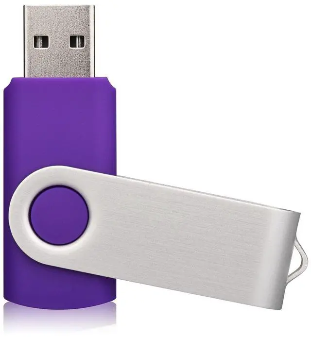 Alt view image 3 of 4 - KALSAN 10 Pack 8GB USB Flah Drive USB 2.0 Pen Drive-Purple