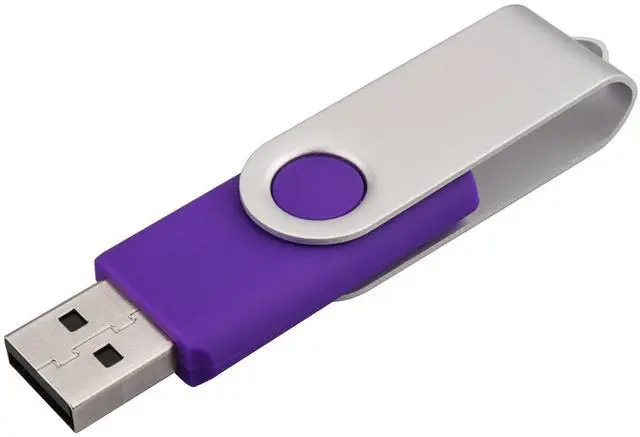 Alt view image 4 of 4 - KALSAN 10 Pack 8GB USB Flah Drive USB 2.0 Pen Drive-Purple