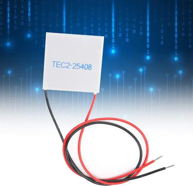 Alt view image 3 of 5 - TEC2-25408 Thermoelectric Cooler,DC12V 2-Layer Semiconductor Refrigeration Tablets,40x40mm Heat Sink Cooling Peltier Plate Module