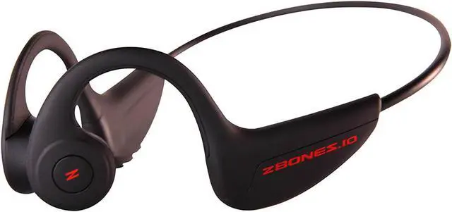 Main image of ZBONES Open Ear Bluetooth Bone Conduction Headphones Hear Your Surroundings/Unbeatable Comfort/Secure Sweatproof Fit/Sport Headband for Running, Working Out, Fishing & Biking - Stealth Black
