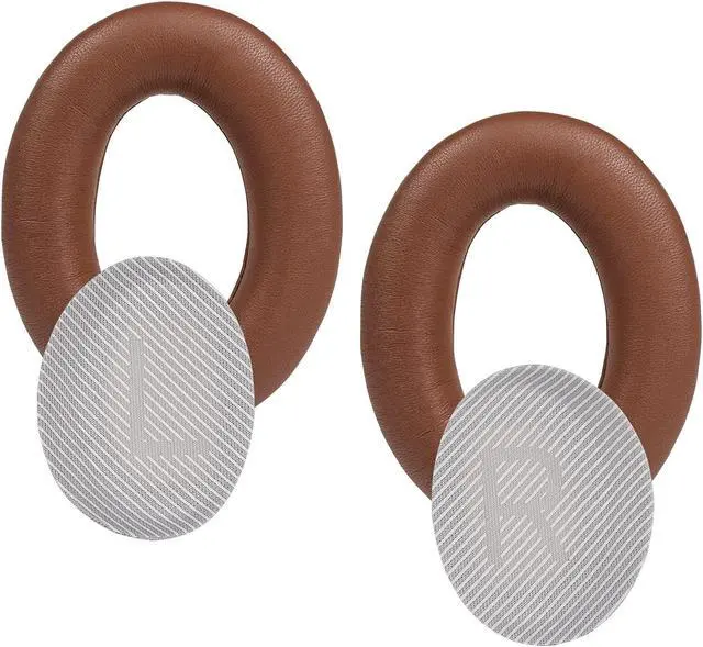 Alt view image 2 of 5 - MOLGRIA Lambskin Ear Pads Cushion, Replacement Sheepskin Earpads for Bose Quiet Comfort QC 35 II QC35 QC35ii QC15 QC25 QC2 AE2 SoundLink SoundTrue Headphones(Chocolate)