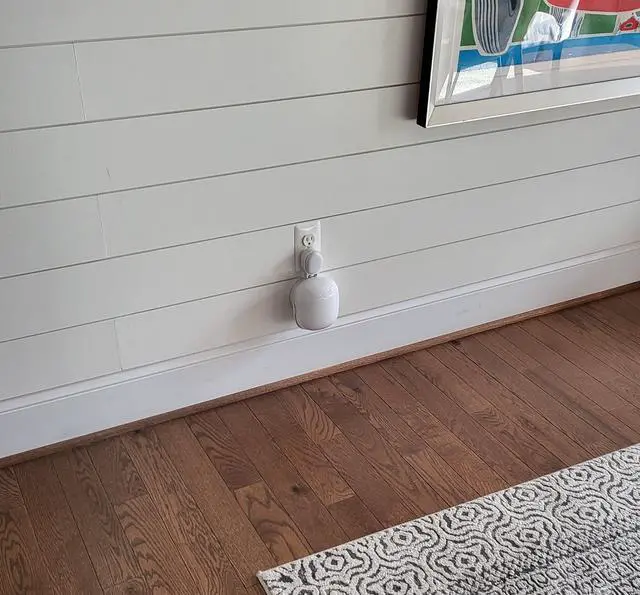 Alt view image 5 of 5 - The Nest Wifi Pro Genie Wall Mount Outlet Holder Stand (3-Pack) | Lowest Profile | Open Access | No Messy Screws or Tape | Reinforced Support | Horizontal and Vertical Outlets