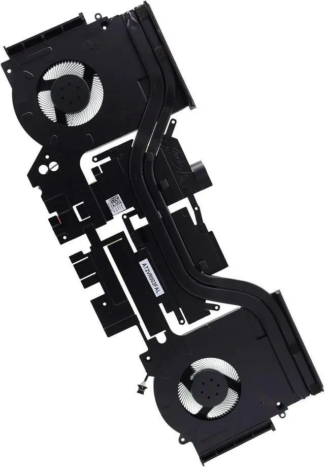 Alt view image 5 of 5 - Deal4GO 5V/0.5A CPU & GPU Graphics Cooling Fan w/Heatsink Thermal Assembly Y44N6 Replacement for Dell Alienware M15 R3 M15 R4 2020 (with RTX Graphics)