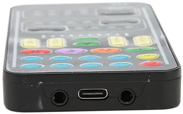 Alt view image 5 of 5 - Voice Changer, Handheld Portable Microphone Voice Disguiser Modulator, for PS4PS5 XBOXONE SwitchPC and PUGB Gaming Phone Computer PC Tablet, Live Sound Card