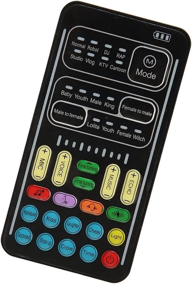Main image of Voice Changer, Handheld Portable Microphone Voice Disguiser Modulator, for PS4PS5 XBOXONE SwitchPC and PUGB Gaming Phone Computer PC Tablet, Live Sound Card