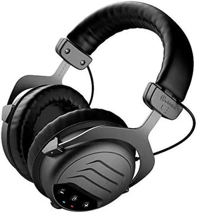 Alt view image 2 of 2 - Quest Wireless Headphones, Bluetooth Headphones, Works for Metal Detector Minelab Equinox 800, Over Ear Style, Light Weight, Rainrproof and APTX Low Latency