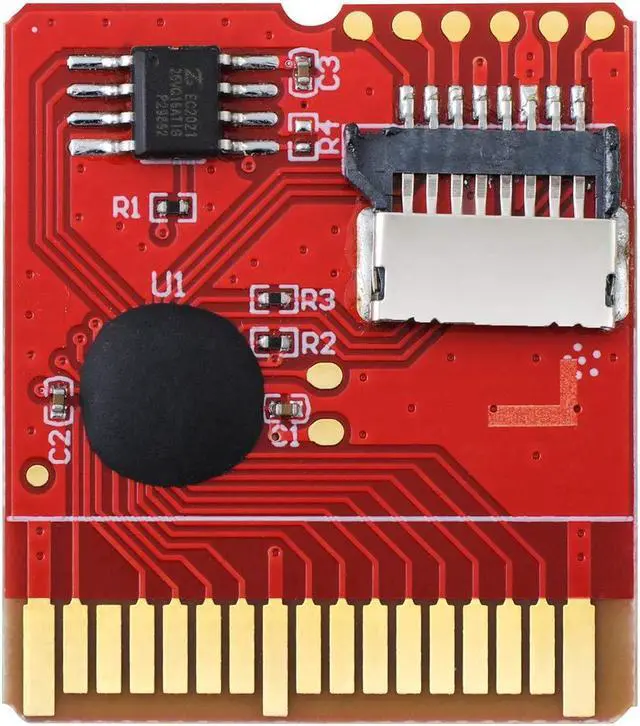 Alt view image 2 of 2 - RGEEK Plus Update Wood Version SDHC Dual Core with 32GB Micro SD Memory Card for Nintendo 3DS NDS New 3DSLL, No timebomb for Gaming Console