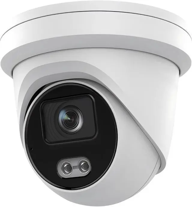 Main image of DS-2CD2347G2-LU 4mm HIK 4MP Color-VU PoE IP Camera, Outdoor Indoor Turret Network Camera with Human/Vehicle Detection, 24/7 Colorful Image, Built-in Mic, Compatible with Hik NVR, IP67 Waterproof