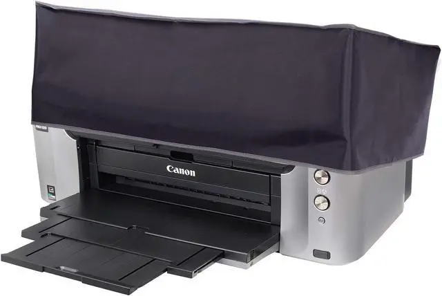 Alt view image 2 of 2 - The Perfect Dust Cover, Heavy Duty Cover Compatible with Canon Pixma PRO-10 Wireless Inkjet Printer, Black Nylon Anti Static Cover Dimensions 27.2''W x 15.2''D x 8.5''H by The Perfect Dust Cover LLC