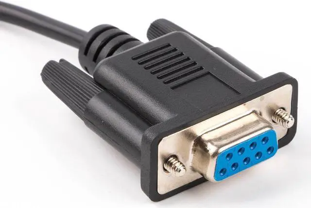 Alt view image 3 of 5 - USB serial db9 ft232r USB rs232 null modem cable pc control tv cable (2-TXD(yellow), 3-RXD(orange),5-GND(GND), 7-CTS(green),8-RTS(brown), 1/4/6/9-NC)