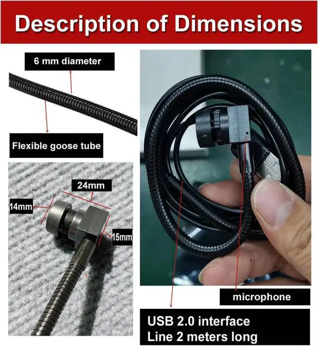 Alt view image 3 of 5 - Yunseity 1080P USB Center Webcam, Auto Focus Middle Screen Webcam for Better Eye, Built in Microphone, Plug & Play Eye to Camera for Laptops and PCs for Video Conferences
