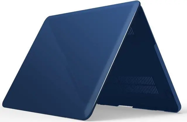 Alt view image 5 of 5 - IBENZER Compatible with MacBook Pro 13 Inch Case 2015 2014 2013 end 2012 A1502 A1425, Hard Shell Case with Bag & Keyboard Cover & Screen Film for Old Version Mac Pro Retina 13, Navy Blue, R13-NVBL+3SP