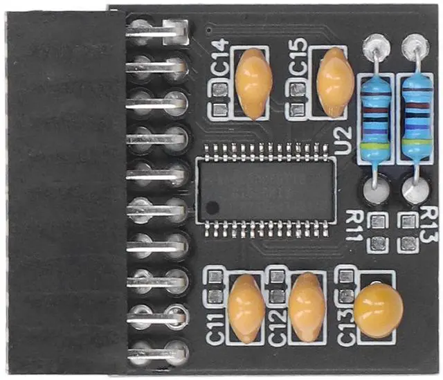 Alt view image 2 of 5 - 20 Pin TPM 2.0 Module, Remote Card Encryption Security Module for PC