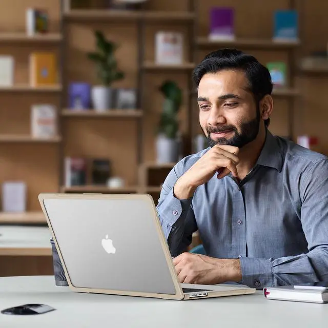 Alt view image 3 of 5 - Tuiklol for MacBook Air 15'' Case with M3 M2 Chip 2024 2023 Release Model A3114 A2941,Heavy Duty Protective Hard Shell with Keyboard Cover Screen Protector for MacBook Air 15.3 inch Cover,Khaki