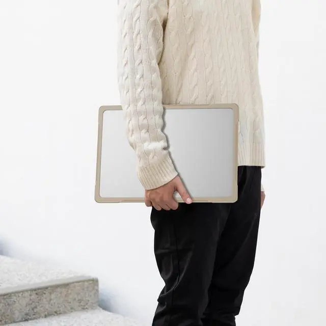 Alt view image 5 of 5 - Tuiklol for MacBook Air 15'' Case with M3 M2 Chip 2024 2023 Release Model A3114 A2941,Heavy Duty Protective Hard Shell with Keyboard Cover Screen Protector for MacBook Air 15.3 inch Cover,Khaki