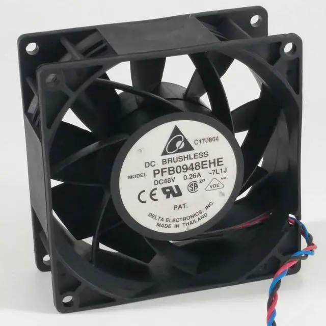 Main image of for delta PFB0948EHE DC 48V 0.8A 28.8W Inverter Fan 7000RPM 9038 9cm 90*90*38mm Blower Cooling Fan