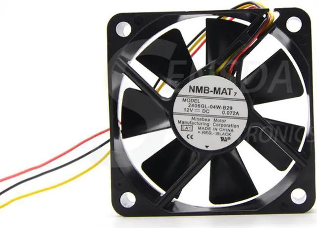 Main image of PBBDFE For 2406GL-04W-B29 TV HL50A650C1FXZA DMD Fan w/ 17" wire PT-44LCX65 cooling fan