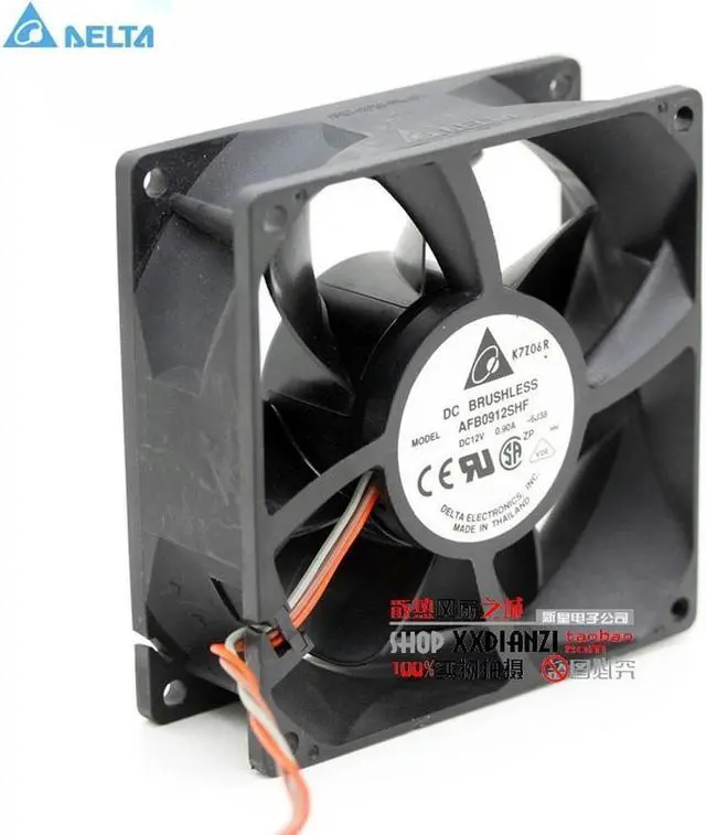Main image of PBBDFE for AFB0912SHF 9032 9cm 12V 0.90A Dual ball bearing cooling fan