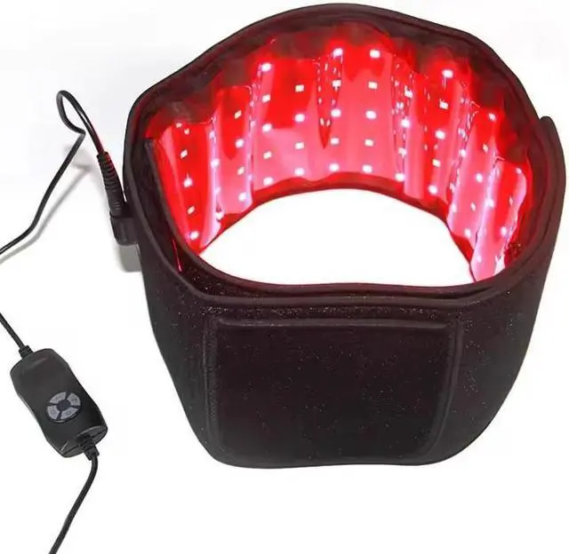 Alt view image 3 of 5 - COZING Led phototherapy belt wearable light therapy wrapred light healing belt for Muscle Back Shoulder Pain Relief Belt