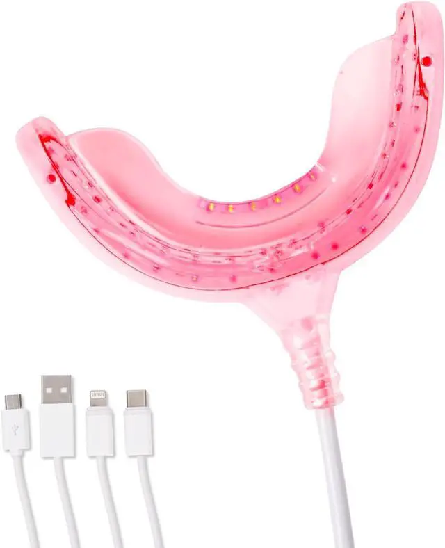 Alt view image 2 of 5 - COZING light therapy for teeth red light cold laser therapy massager usb port