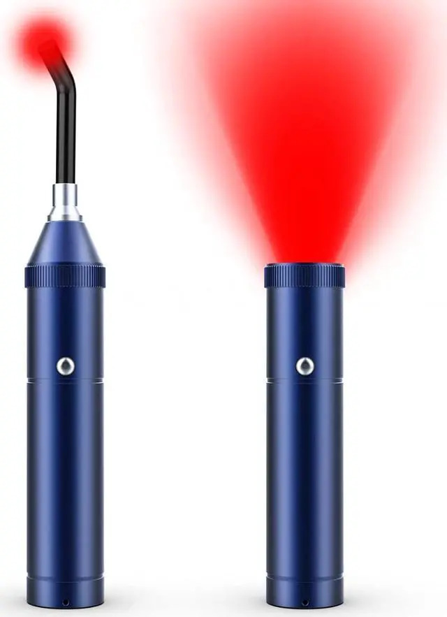 Main image of COZING Red Light Cold Sore Therapy Cold Sore Canker Sore Treatment Device Infrared Red Light Therapy Device for Lips Mouth Nose Ear Body Patches Pain Relief