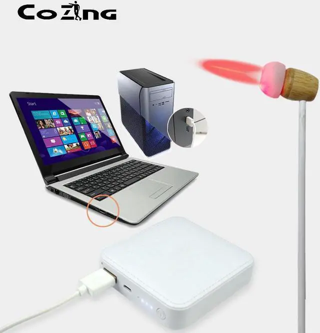 Main image of COZING Tinnitus Ear Laser Therapy LLLT Irradiation Laser Physiotherapy Earplug Otitis Media Deafness Nose Rhinitis Sinusitis Treatment