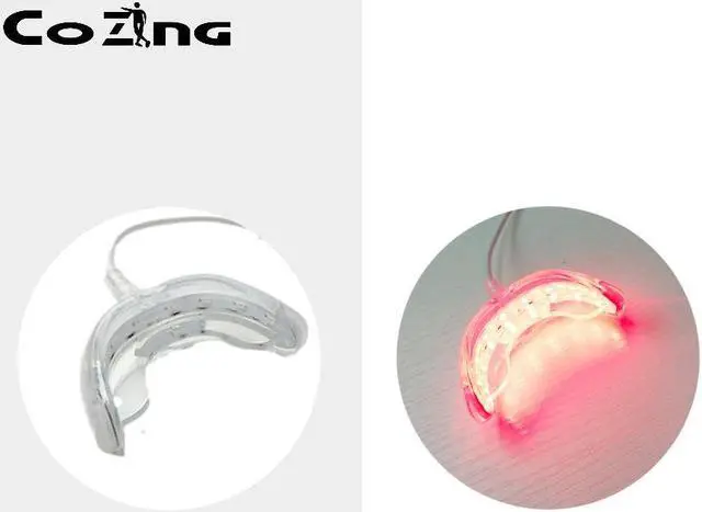 Alt view image 3 of 7 - COZING Dental Teeth Led Light Therapy Red LED Teeth treatment Machine 3200mW LED Bleaching Cold Light Lamp Accelerator Light Oral Care
