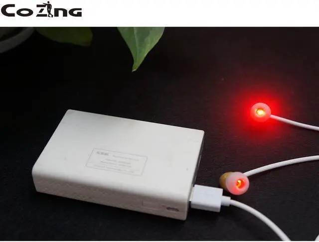 Alt view image 5 of 5 - COZING Tinnitus Laser Therapy LLLT Phototherapy Laser Physical Therapy Sinusitis Rhinitis Treatment Deafness Ear Congestion Pain Relief